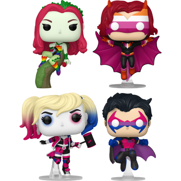 Funko Pop! DC Comics - Pride 2025 - Bundle (Set of 4)