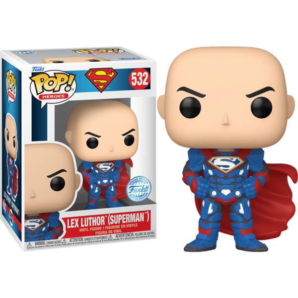 Funko Pop! DC Comics - Lex Luthor as Superman #532 - Pop Basement