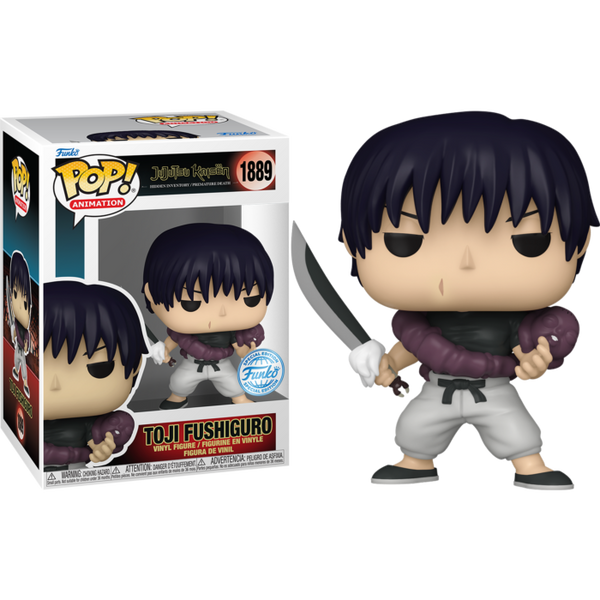 Funko Pop! Jujutsu Kaisen - Toji Fushiguro #1889 - Chase Chance