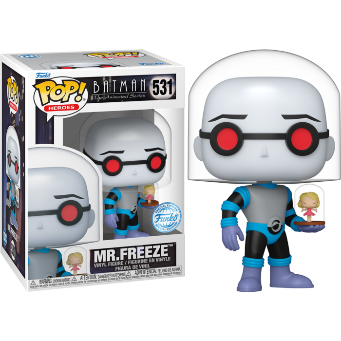 Funko Pop! Batman: The Animated Series - Mr Freeze with Nora #531 - Pop Basement