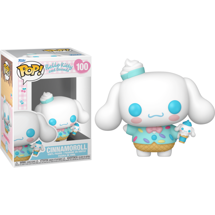 Funko Pop! Hello Kitty and Friends - Cinnamoroll with Ice Cream #100 - Pop Basement