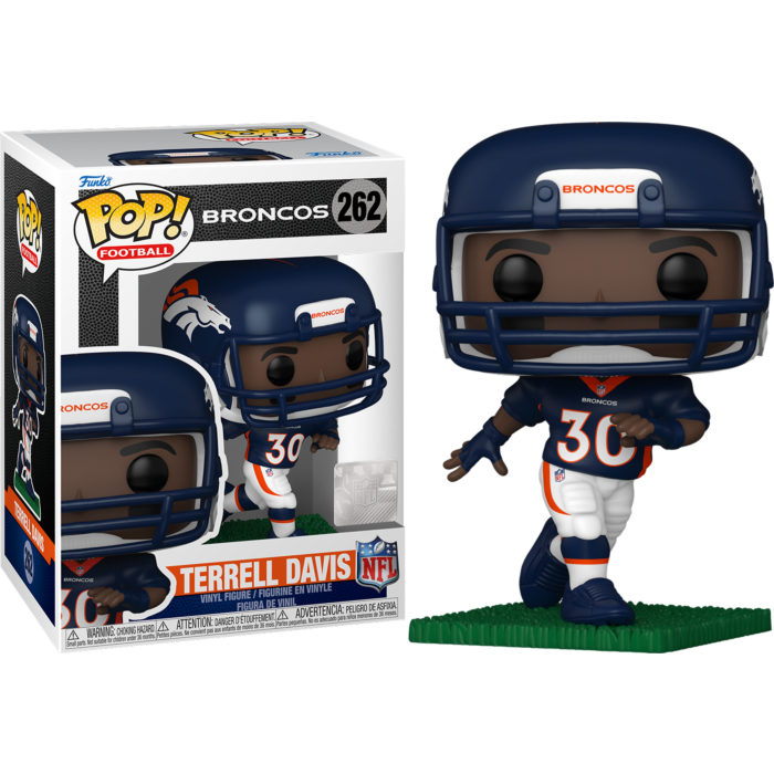 Funko Pop! NFL Football - Terrell Davis Denver Broncos #262 - Pop Basement