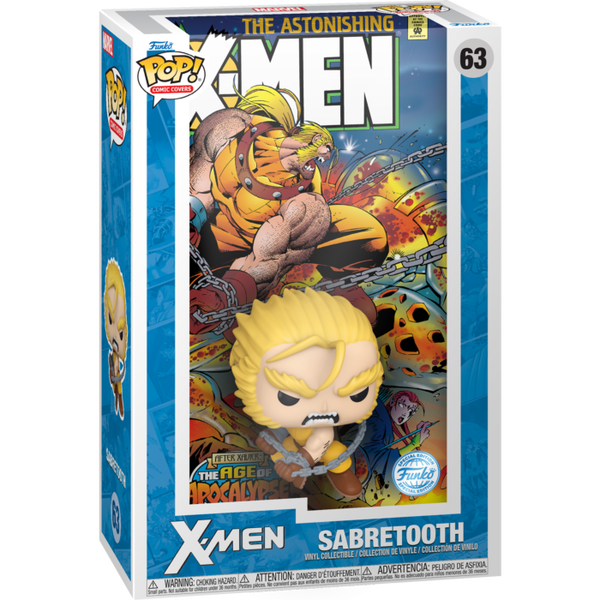 Funko Pop! Comic Covers - X-Men - Sabretooth in The Astonishing X-Men #2 - Pop Basement