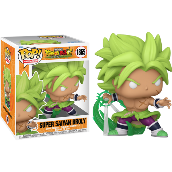 Funko Pop! Dragon Ball Super: Broly - Super Saiyan Broly Super Sized 6" #1865