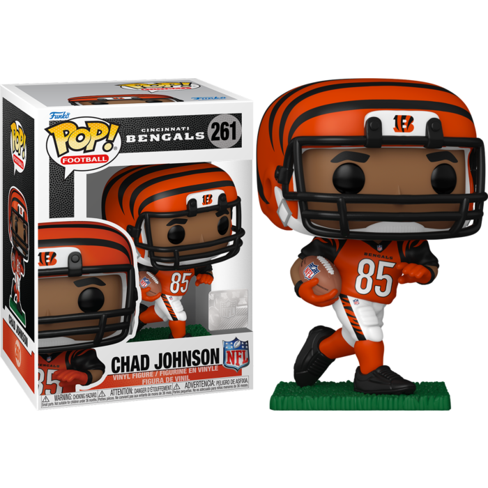 Funko Pop! NFL Football - Chad Johnson Cincinnati Bengals #261 - Pop Basement