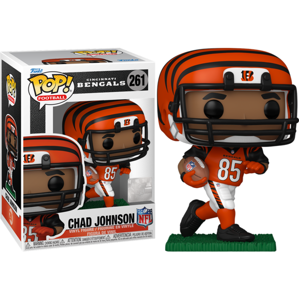 Funko Pop! NFL Football - Chad Johnson Cincinnati Bengals #261 - Pop Basement