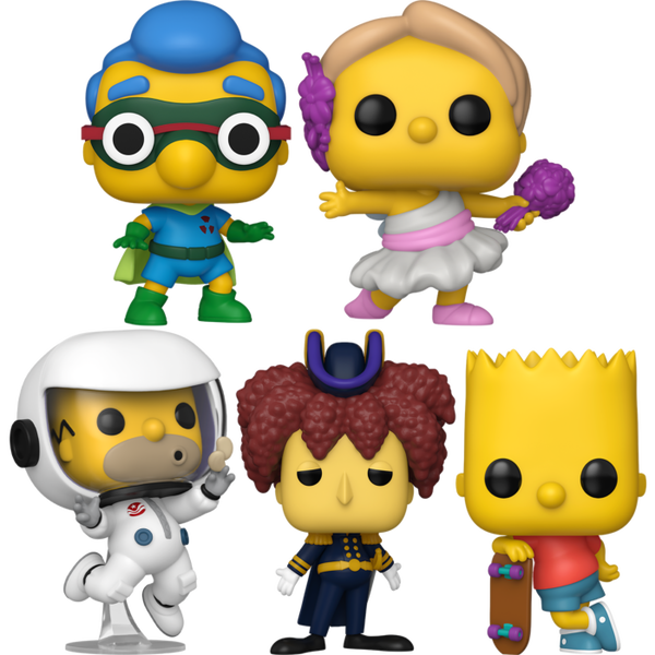 Funko Pop! The Simpsons -  For the Love of Springfield - Bundle (Set of 5) - Pop Basement