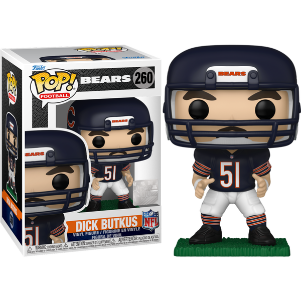 Funko Pop! NFL Football - Dick Butkus Chicago Bears #260 - Pop Basement