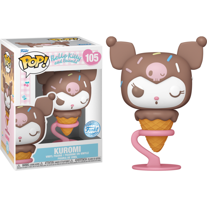 Funko Pop! Hello Kitty and Friends - Kuromi as Ice Cream Cone #105 - Pop Basement