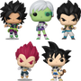 Funko Pop! Dragon Ball Super: Broly - The Greatest Enemy, Saiyan - Bundle (Set of 5)