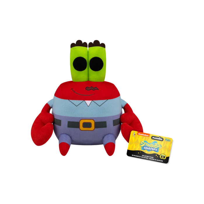 Funko Pop! Plush - SpongeBob SquarePants: 25th Anniversary - Mr. Krabs 7" - Pop Basement
