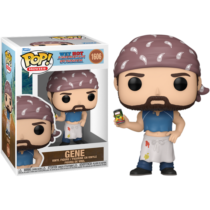 Funko Pop! Wet Hot American Summer - Gene with Can - Pop Basement