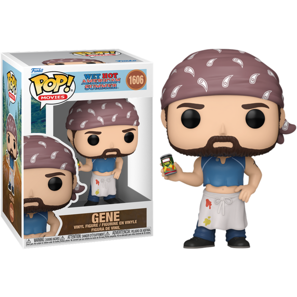 Funko Pop! Wet Hot American Summer - Gene with Can - Pop Basement