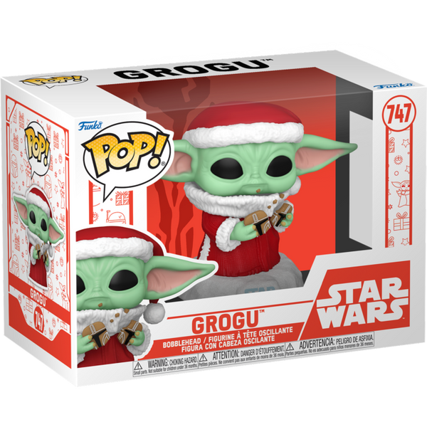 Funko Pop! Star Wars: The Mandalorian - Grogu with Cookies (Holiday) #747 - Pop Basement