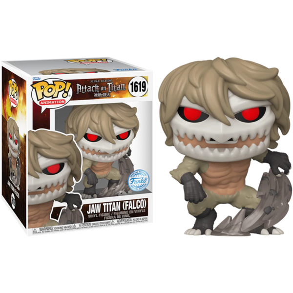 Funko Pop! Attack on Titan - Jaw Titan (Falco) 6" Super Sized #1619 - Pop Basement