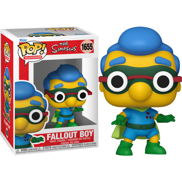 Funko Pop! The Simpsons - Milhouse as Fallout Boy #1655 - Pop Basement