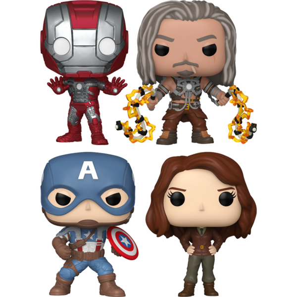 Funko Pop! Avengers - Infinity Saga - Bundle (Set of 4)