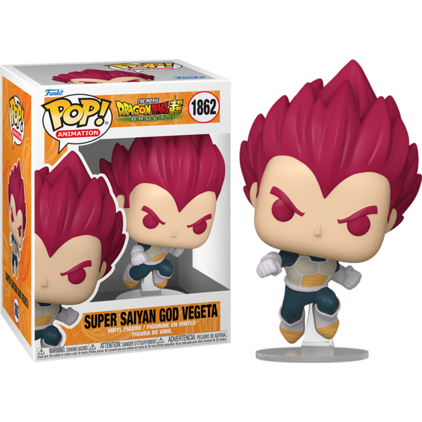 Funko Pop! Dragon Ball Super: Broly - Super Saiyan God Vegeta #1862