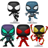 Funko Pop! Marvel: Spider-Man Comics - Web of Heroes - Bundle (Set of 5) - Pop Basement