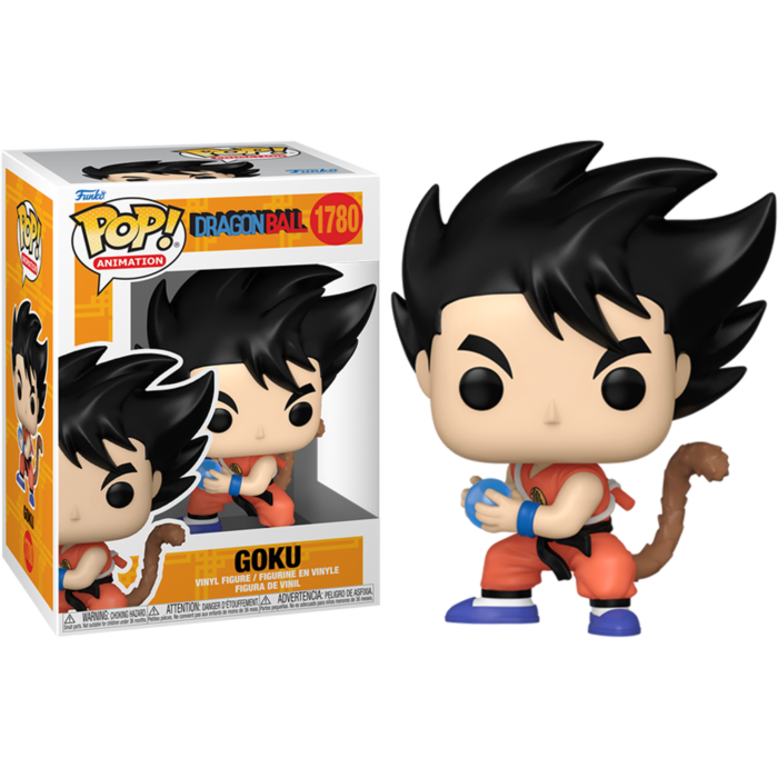 Funko Pop! Dragon Ball - Goku with Tail (Kamehameha) #1780 - Pop Basement