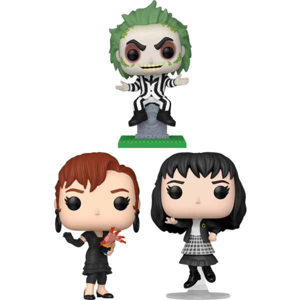 Funko Pop! Beetlejuice - Strange and Unusual - Bundle (Set of 3)