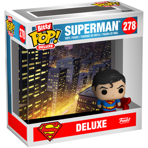 Funko Pop! Superman - Superman Bitty Deluxe #278 - Pop Basement