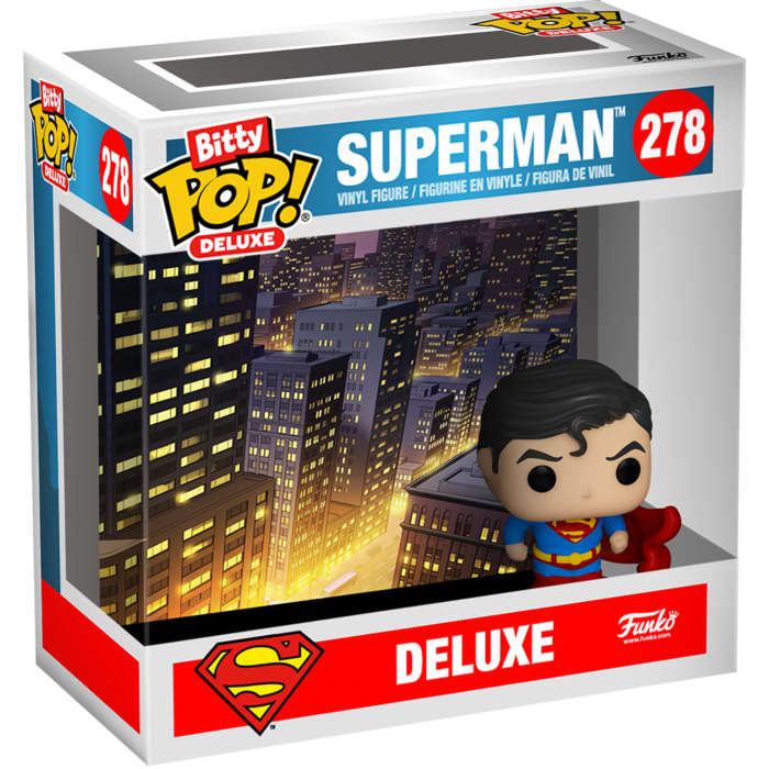 Funko Pop! Superman - Superman Bitty Deluxe #278 - Pop Basement