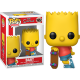 Funko Pop! The Simpsons - Bart with Skateboard #1652 - Pop Basement