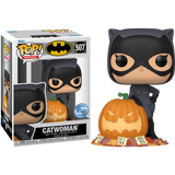 Funko Pop! DC Comics - Catwoman with Pumpkin #507 - Pop Basement