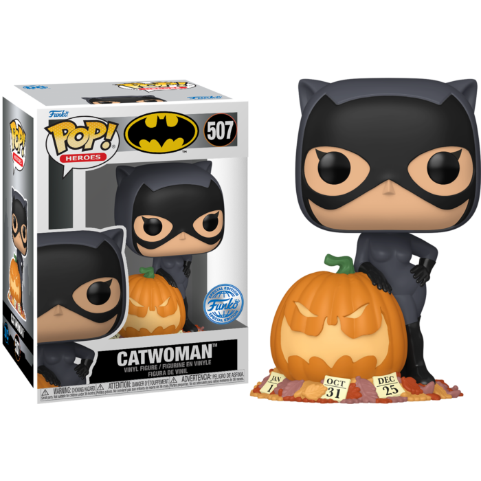 Funko Pop! DC Comics - Catwoman with Pumpkin #507