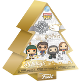 Funko Pop! Harry Potter - Christmas Tree Holiday Box Pocket Pop! Vinyl 4-Pack - Pop Basement