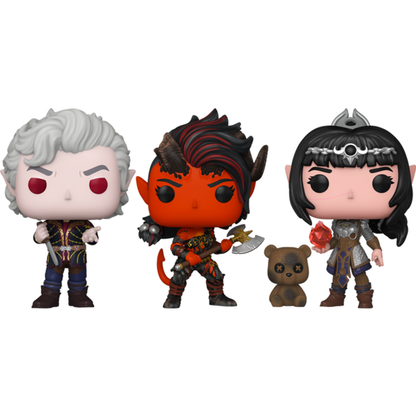 Funko Pop! Baldur’s Gate 3 - Fate of Faerun - Bundle (Set of 3) - Pop Basement