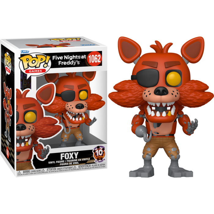 Funko Pop! Five Nights at Freddy's: 10th Anniversary - Foxy #1062