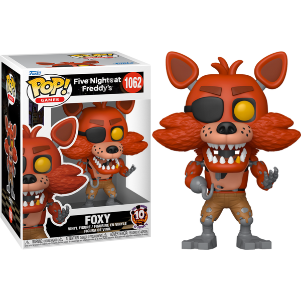 Funko Pop! Five Nights at Freddy's: 10th Anniversary - Foxy #1062