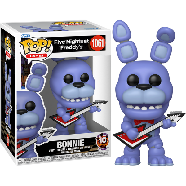 Funko Pop! Five Nights at Freddy's: 10th Anniversary - Bonnie with Guitar #1061