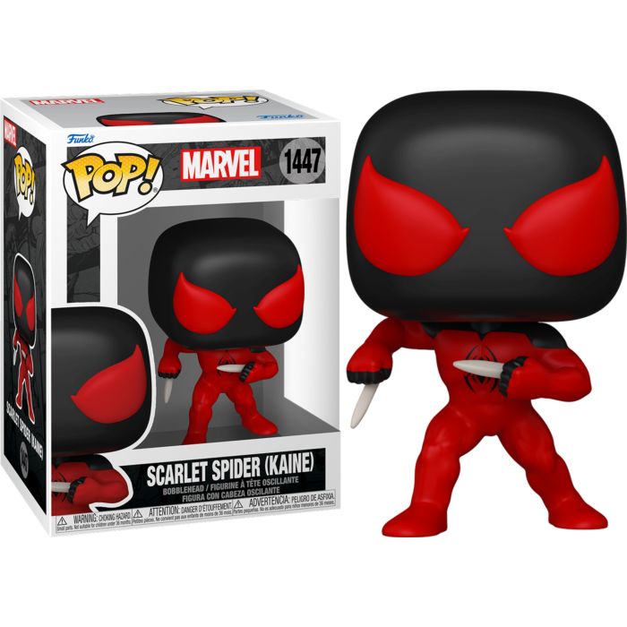 Funko Pop! Marvel: Spider-Man Comics - Scarlet Spider (Kaine) #1447 - Pop Basement