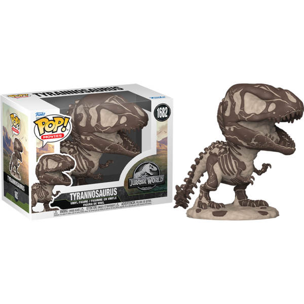 Funko Pop! Jurassic World - Tyrannosaurus Fossil #1682 - Pop Basement