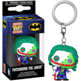 Funko Pocket Pop! Keychain - DC Comics - Patchwork The Joker - Pop Basement