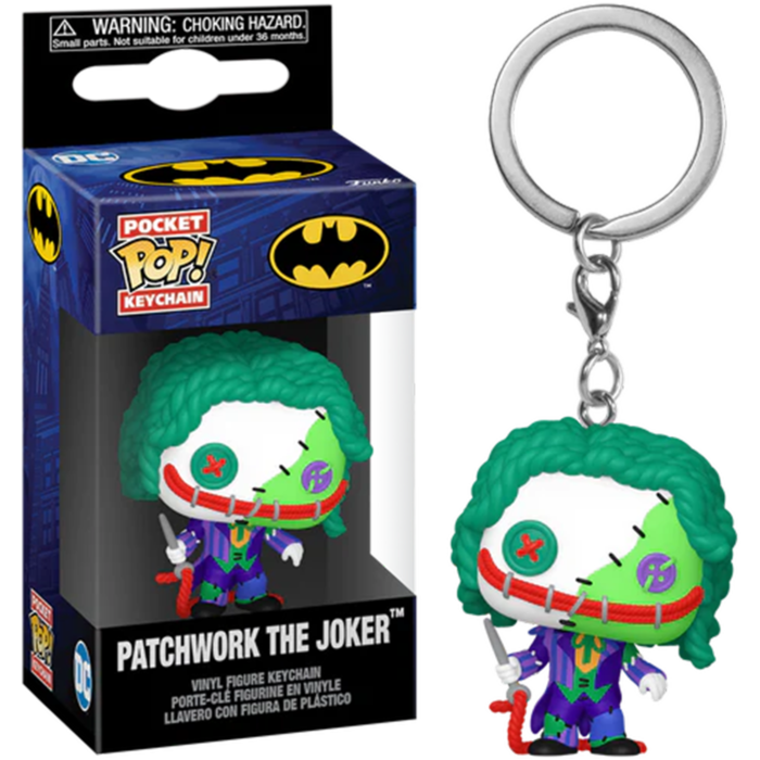 Funko Pocket Pop! Keychain - DC Comics - Patchwork The Joker