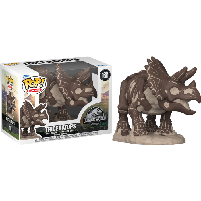 Funko Pop! Jurassic World - Triceratops Fossil #1681 - Pop Basement