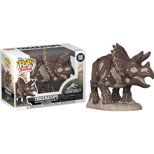 Funko Pop! Jurassic World - Triceratops Fossil #1681 - Pop Basement