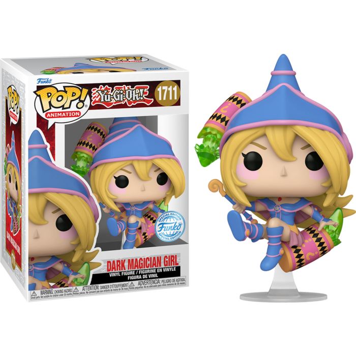 Funko Pop! Yu-Gi-Oh! - Dark Magician Girl with Cylinders - Pop Basement