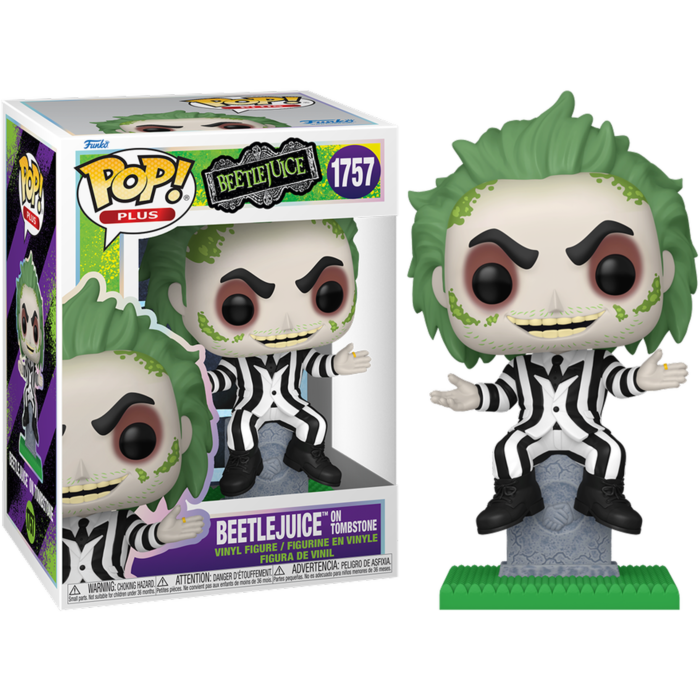 Funko Pop! Beetlejuice - Beetlejuice on Tombstone #1757