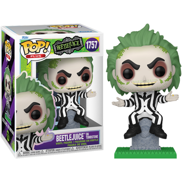 Funko Pop! Beetlejuice - Beetlejuice on Tombstone #1757