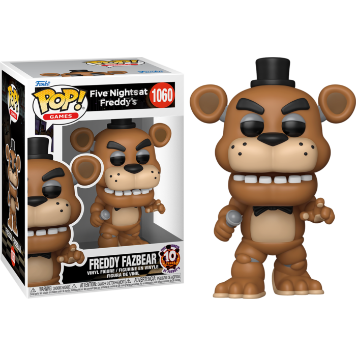 Funko Pop! Five Nights at Freddy's: 10th Anniversary - Freddy Fazbear #1060