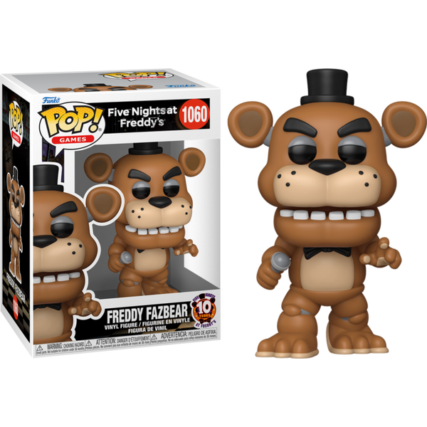 Funko Pop! Five Nights at Freddy's: 10th Anniversary - Freddy Fazbear #1060