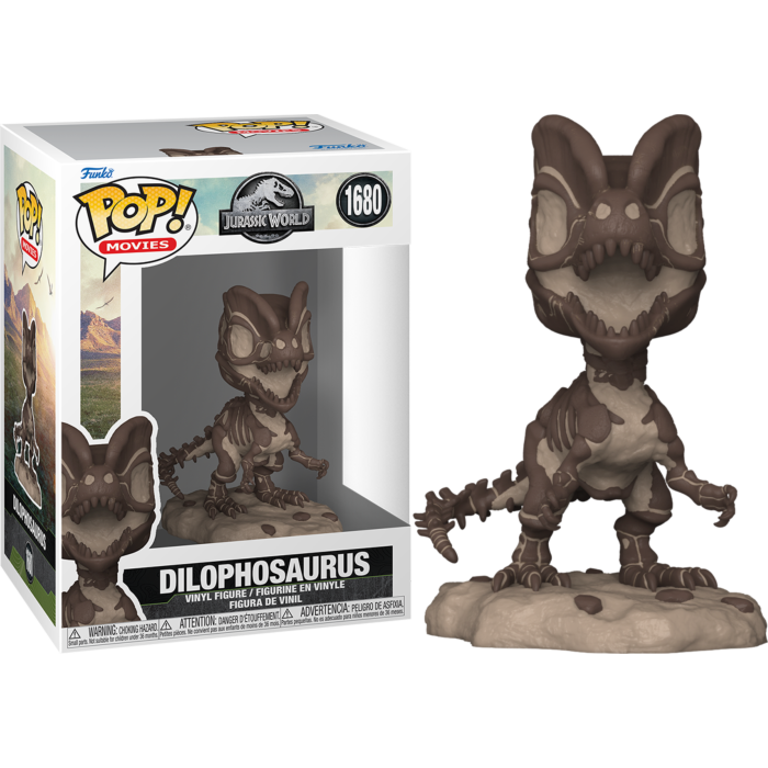 Funko Pop! Jurassic World - Dilophosaurus Fossil #1680 - Pop Basement