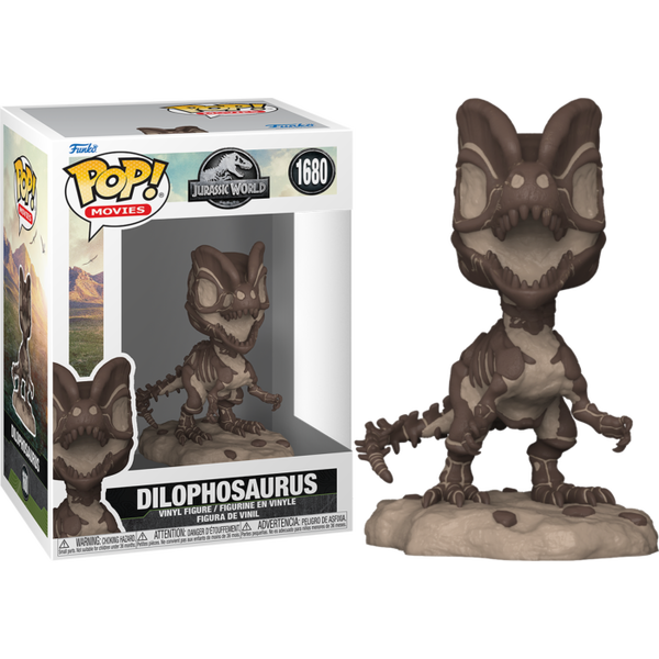 Funko Pop! Jurassic World - Dilophosaurus Fossil #1680 - Pop Basement