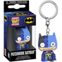 Funko Pocket Pop! Keychain - DC Comics - Patchwork Batman - Pop Basement