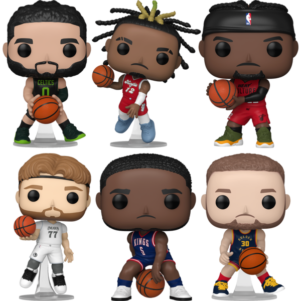 Funko Pop! NBA Basketball - 2024 City Edition - Bundle (Set of 6)